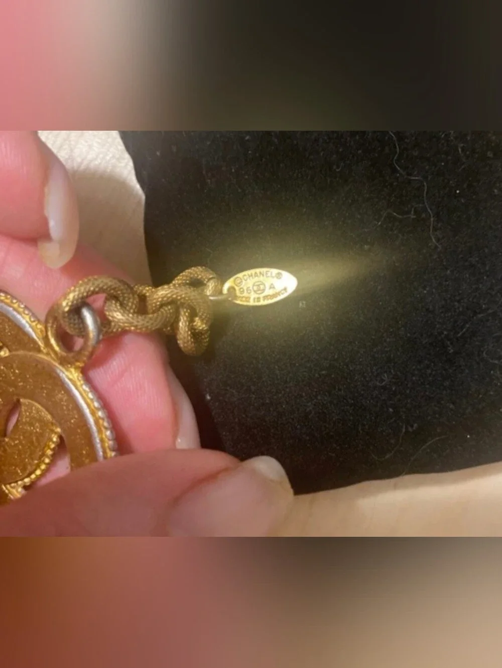 Vintage Chanel Key Ring